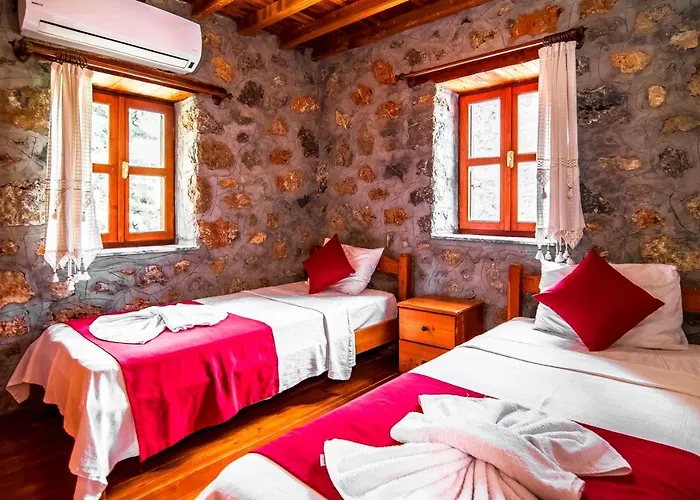 Merkezi Konumda özel Havuzlu Taş Villa *