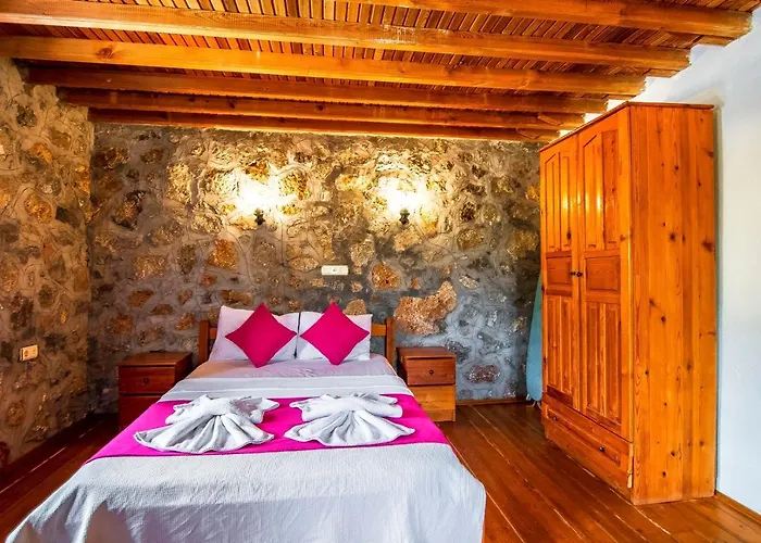 Merkezi Konumda özel Havuzlu Taş Villa