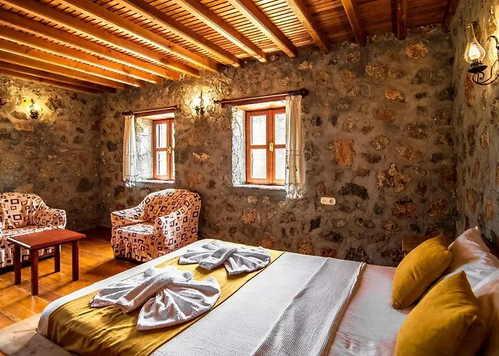 Merkezi Konumda özel Havuzlu Taş Villa *
